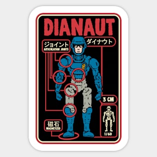 DIANAUT CHART Sticker